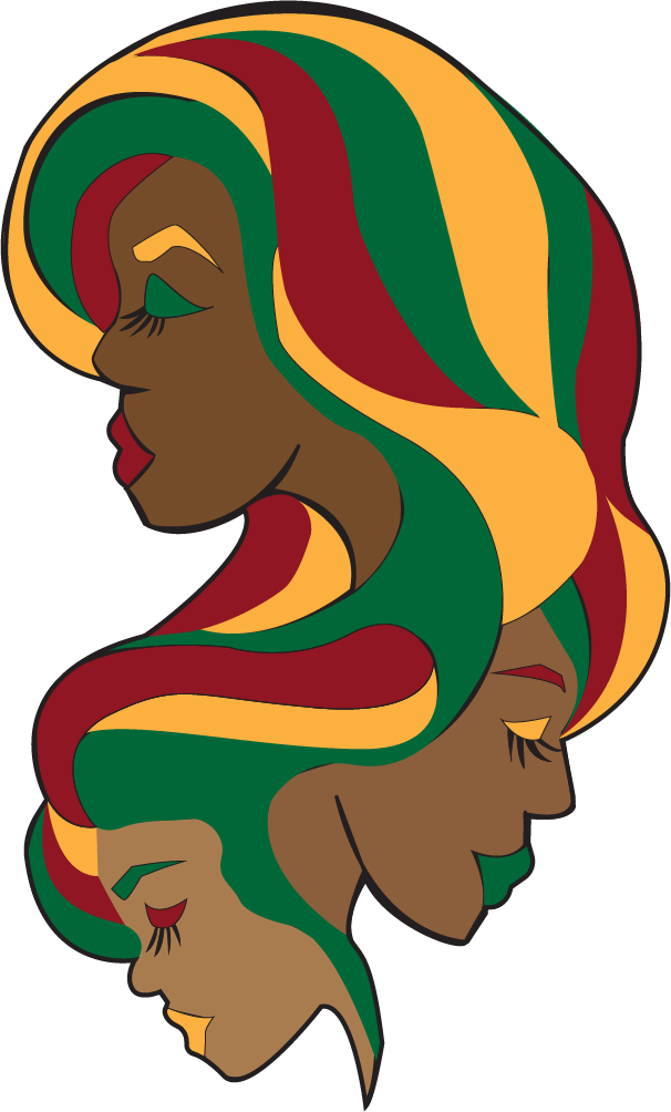 YES women illustration logo