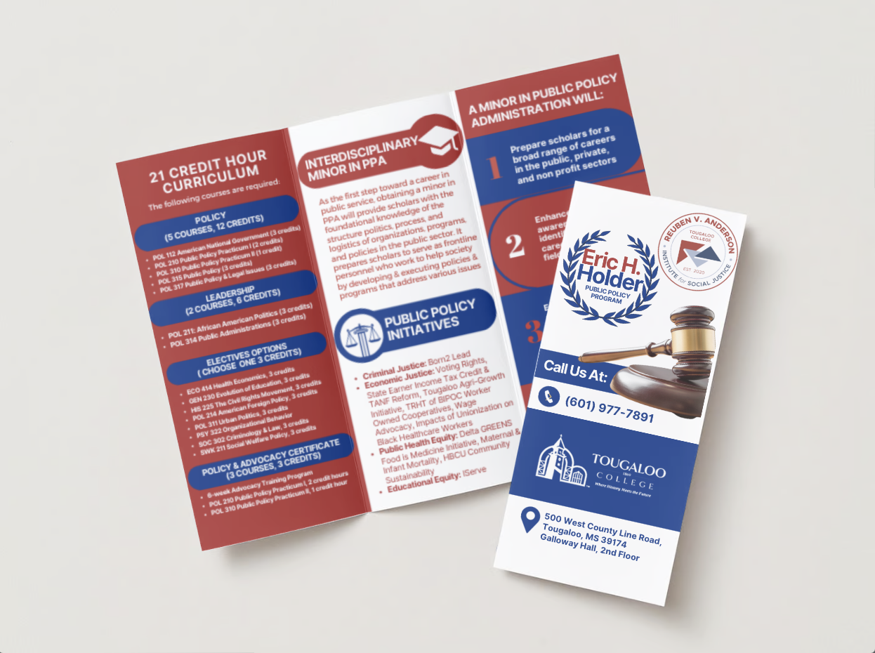 Eric H. Holder Program brochure